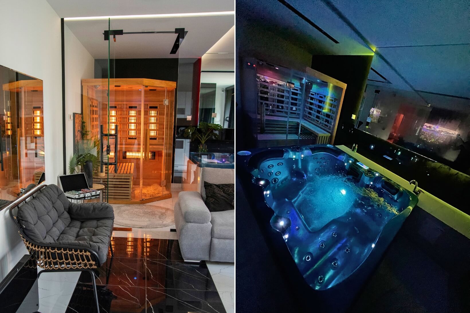APA (1) sauna i jacuzzi - białystok apartament