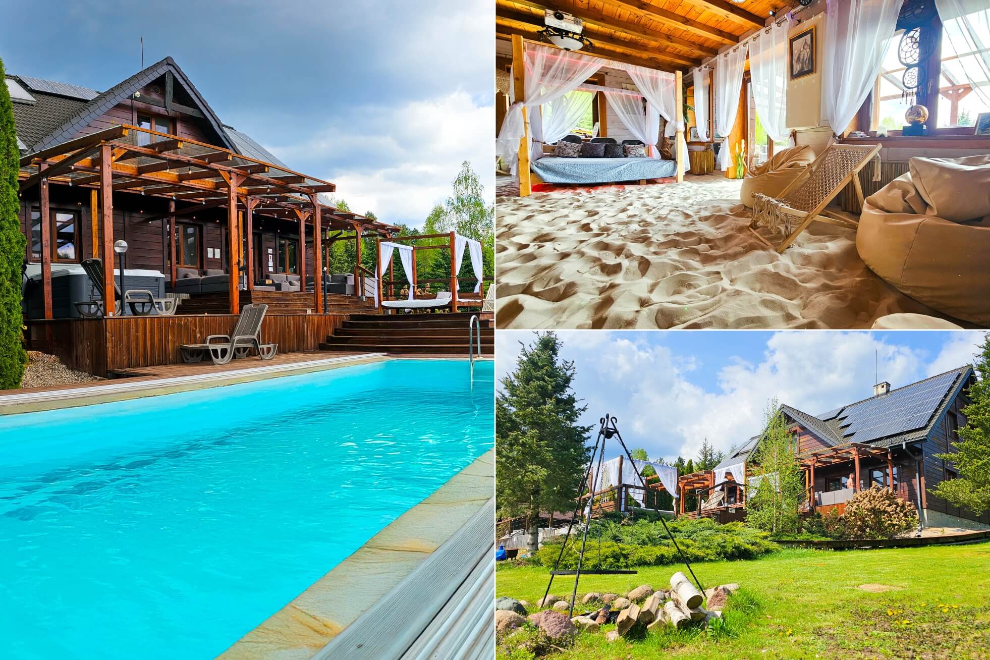 Projekt bez nazwy (51) (1) Willa z Basenem w Puszczy Knyszyńskiej - Beach House